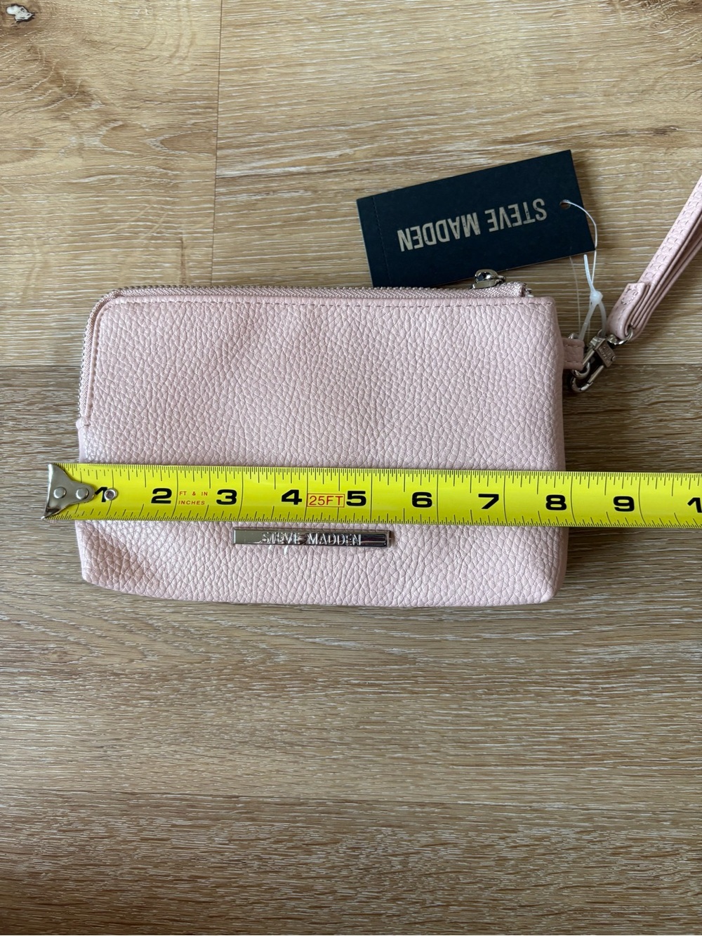 NWT Steve Madden Blush Pink Wristlet Wallet - Picture 9 of 10